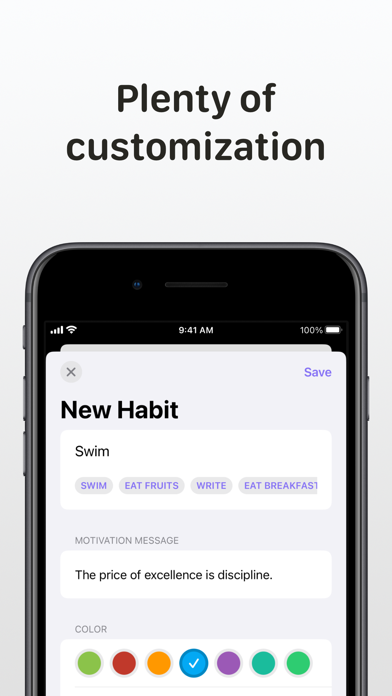 Habits: Daily Progress Tracker screenshot 4