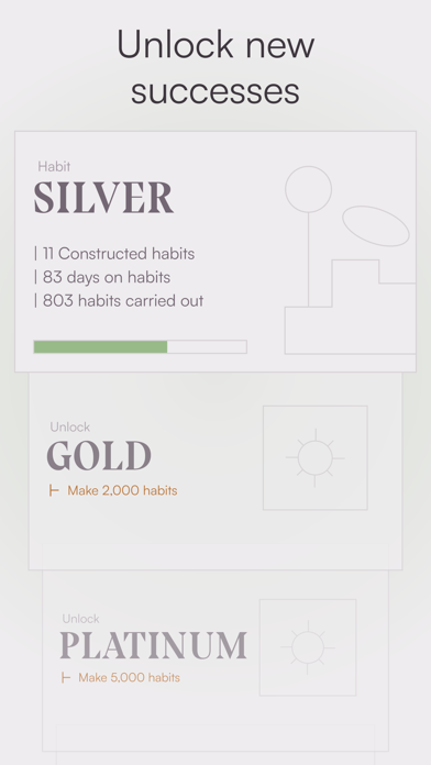 Habitudes, daily habit tracker screenshot 2