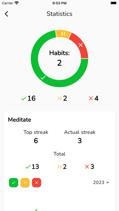Habo (habit tracker) screenshot 4