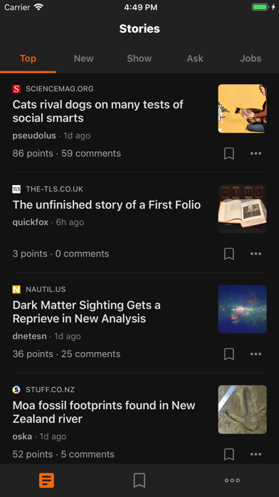 Hacker Feed screenshot 2