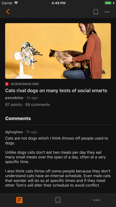 Hacker Feed screenshot 1