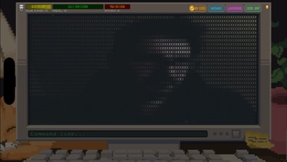 Hacker Online RPG screenshot 1