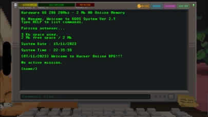 Hacker Online RPG screenshot 4