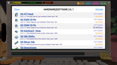 Hacker Online RPG screenshot 3