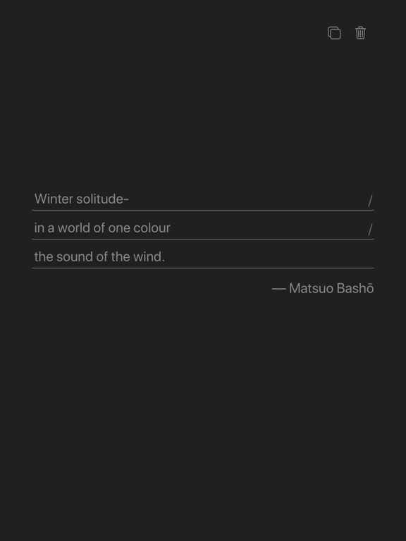 Haiku - Poems made simple screenshot 7