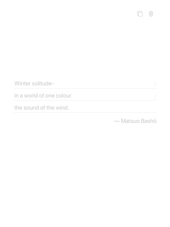 Haiku - Poems made simple screenshot 8