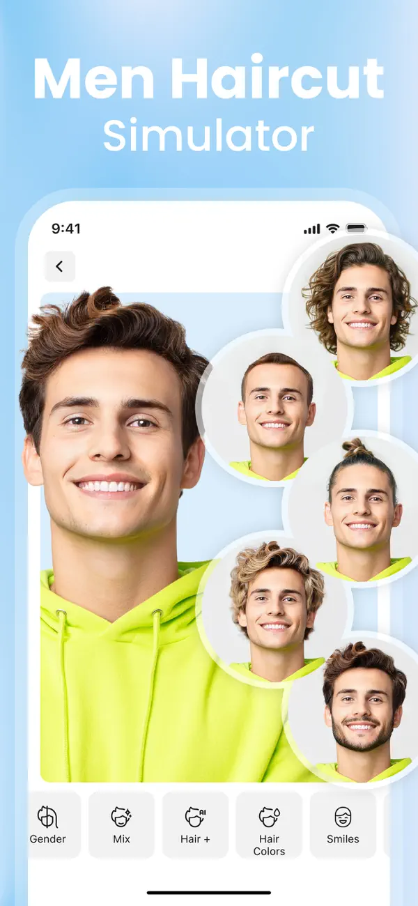 Hair AI: Hairstyle Filter, Cut screenshot 3