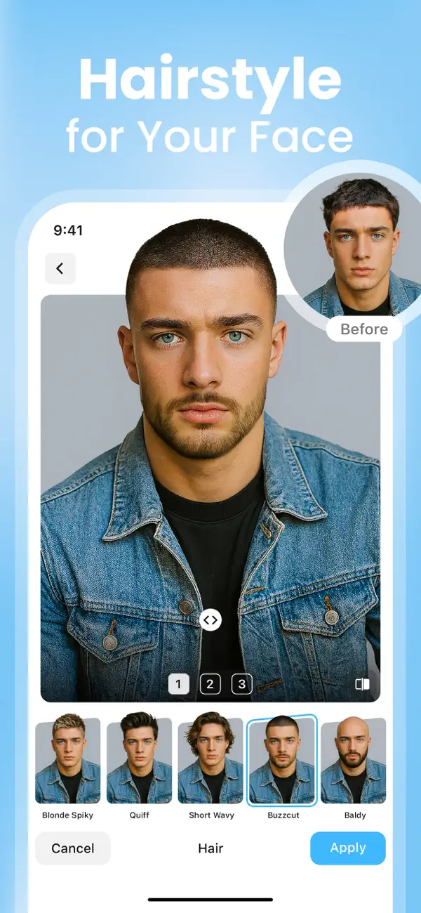 Hair AI: Hairstyle Filter, Cut screenshot 6
