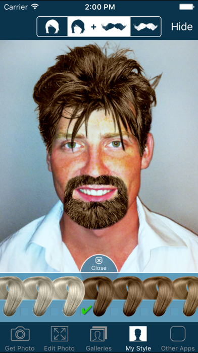 Hair and Beard Styles screenshot 5