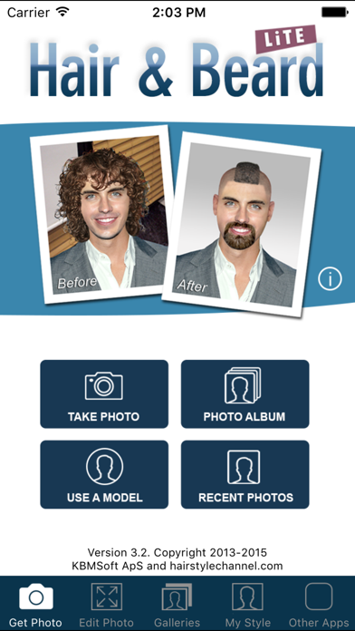 Hair and Beard Styles screenshot 1