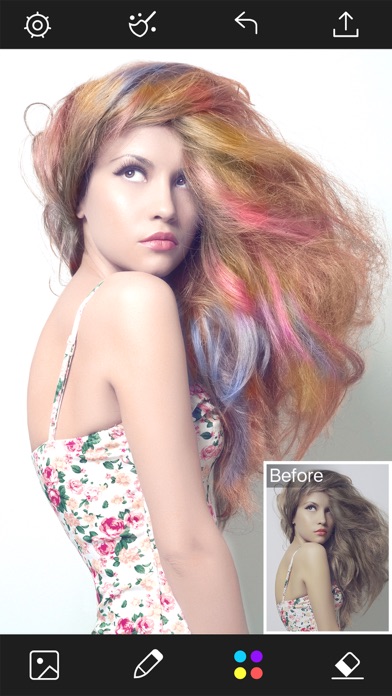 Hair Color Changer - Styles Salon & Recolor Booth screenshot 4