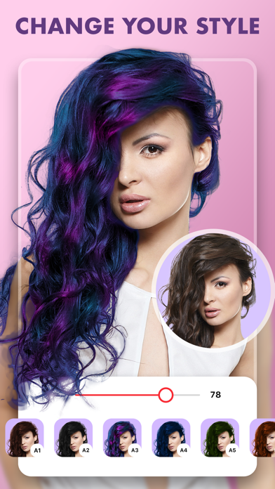 Hair Color Changer­ screenshot 2