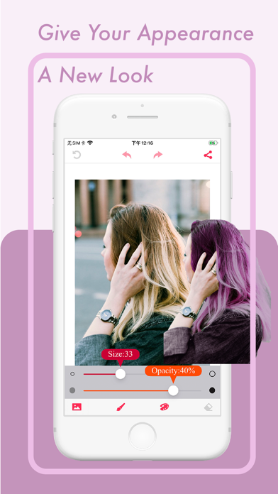 Hair Color Changer . screenshot 2