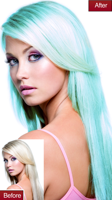 Hair Color Lab Change or Dye screenshot 4