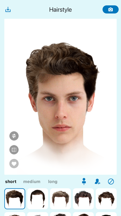 Hair Filter - Hairstyle Try On screenshot 4