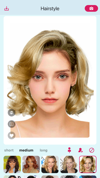 Hair Filter - Hairstyle Try On screenshot 6