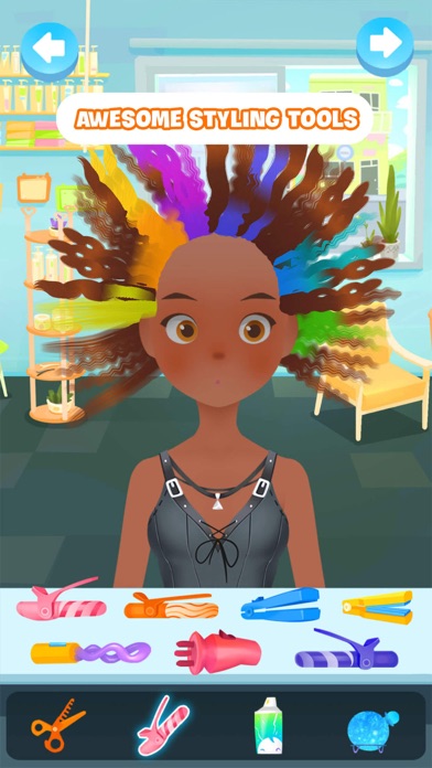 Hair salon & makeup game screenshot 3