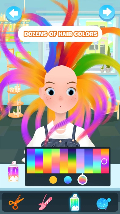 Hair salon & makeup game screenshot 4