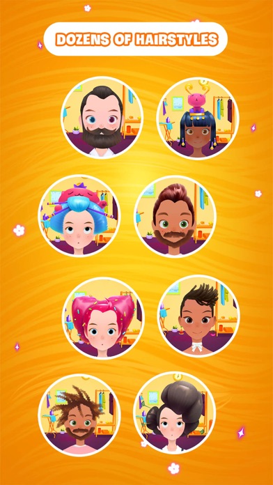 Hair salon & makeup game screenshot 1
