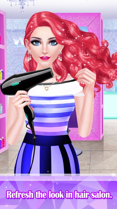 Hair Styles Fashion Girl Salon screenshot 5