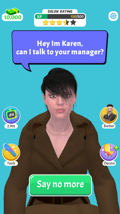 Haircut Master Fade Barber 3D screenshot 4