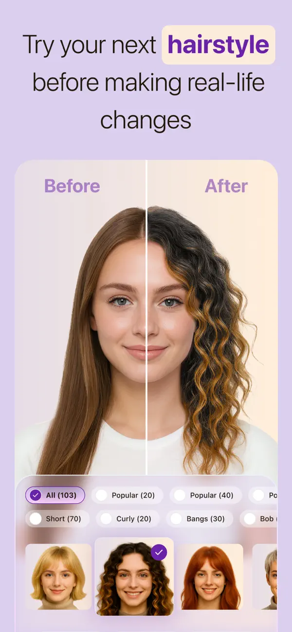 HairHunt: AI Hairstyle Try-On screenshot 6