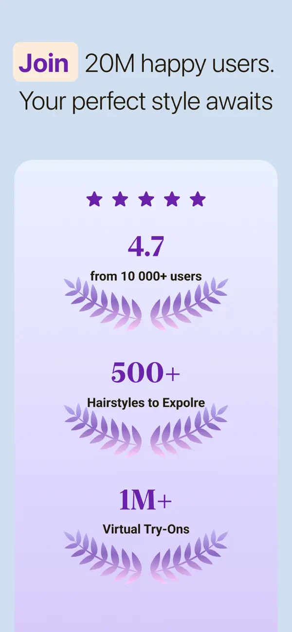 HairHunt: AI Hairstyle Try-On screenshot 1