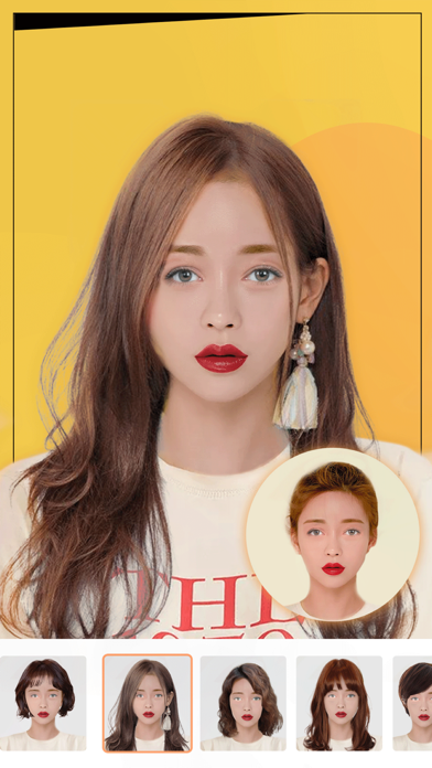 Hairstyle Try On - Hair Salon screenshot 5