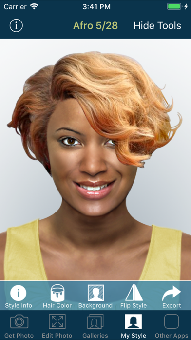 Hairstyle Try On PRO screenshot 6