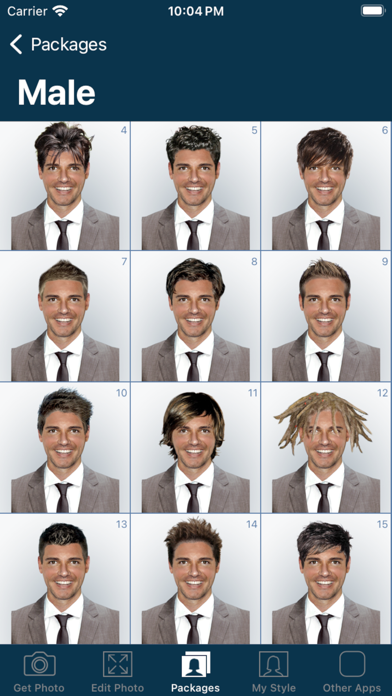 Hairstyle Try On screenshot 5