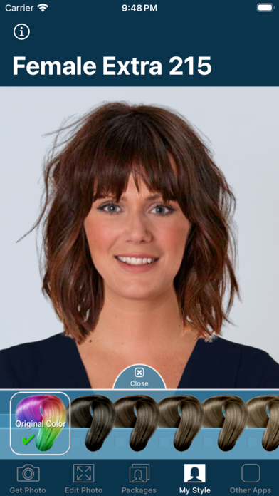 Hairstyle Try On screenshot 7