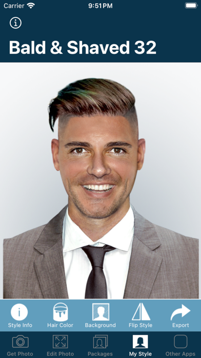Hairstyle Try On screenshot 3