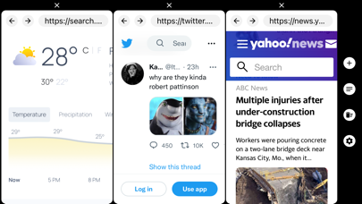 Halfsurf:Horizontal Split View screenshot 2