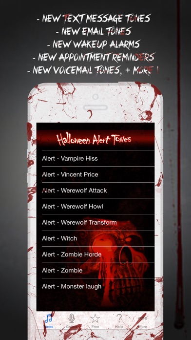 Halloween Alert Tones - Scary new sounds for your iPhone screenshot 2