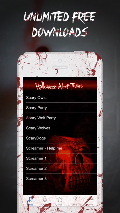 Halloween Alert Tones - Scary new sounds for your iPhone screenshot 3
