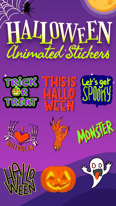 Halloween: Animated Stickers screenshot 4