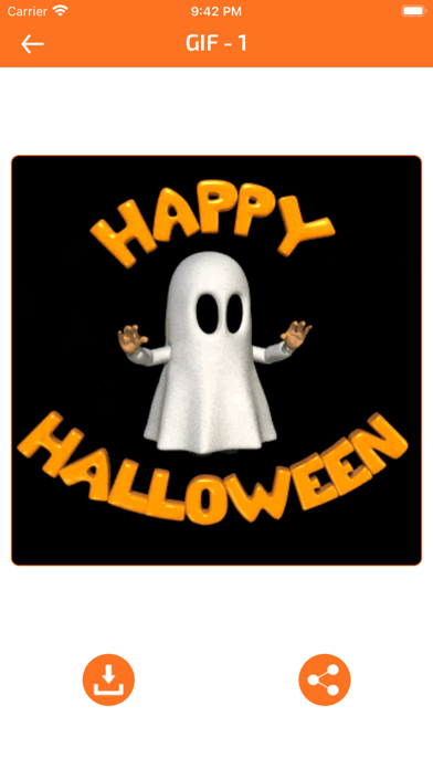 Halloween Cards & Wallpaper screenshot 1
