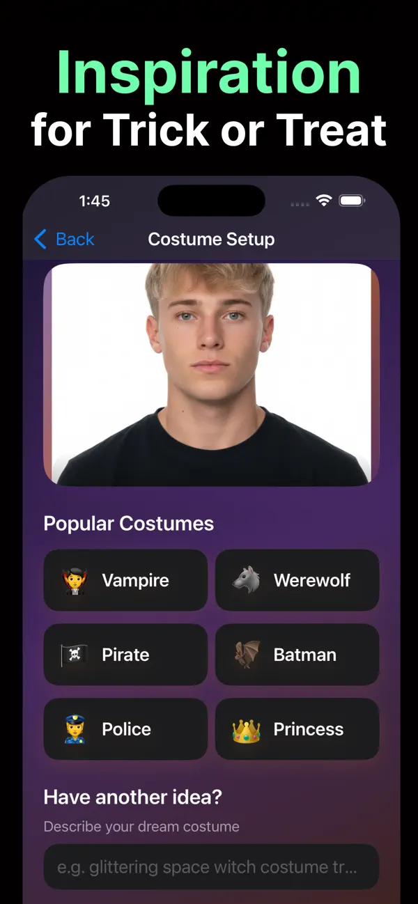 Halloween Costume AI: Photo screenshot 4