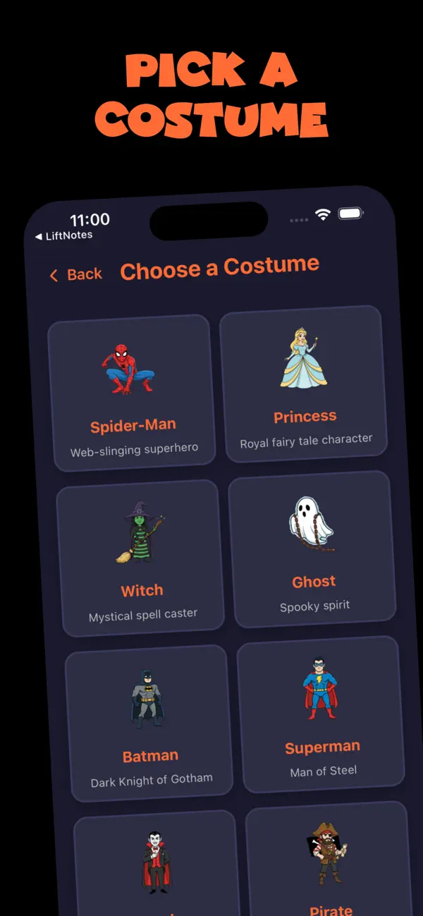 Halloween Costume Creator screenshot 2