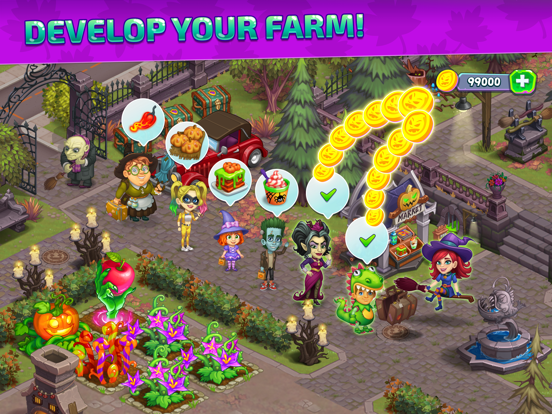 Halloween Farm: Family Story screenshot 7