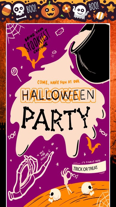 Halloween Party Greetings screenshot 2