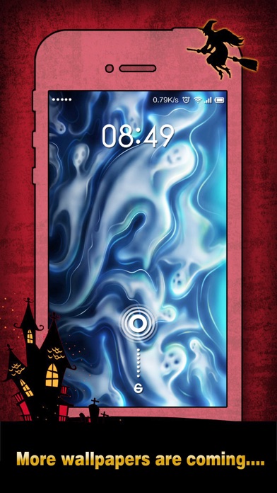 Halloween Wallpapers & Backgrounds HD - Home Screen Maker with Pumpkin, Scary, Ghost Images screenshot 1