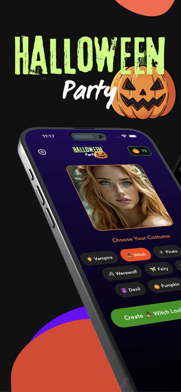 HalloweenParty - AI Costume screenshot 4