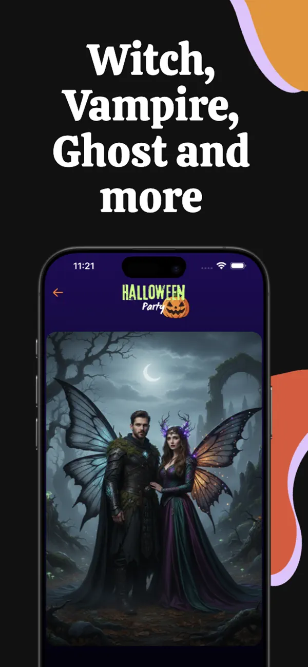 HalloweenParty - AI Costume screenshot 1