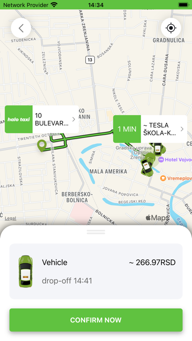 halo taxi Zrenjanin screenshot 4