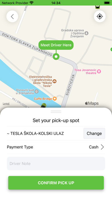 halo taxi Zrenjanin screenshot 3