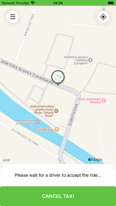 halo taxi Zrenjanin screenshot 2