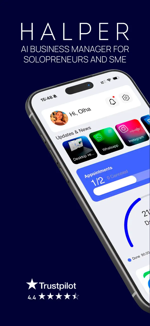 Halper - AI Business Manager screenshot 6