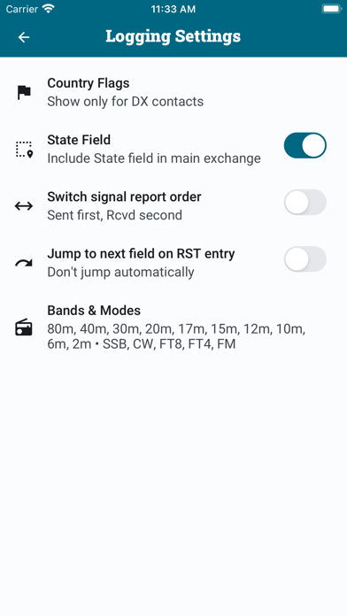 Ham2K Portable Logger screenshot 2