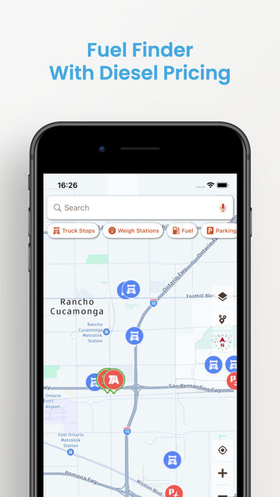 Hammer: Truck GPS & Maps screenshot 1